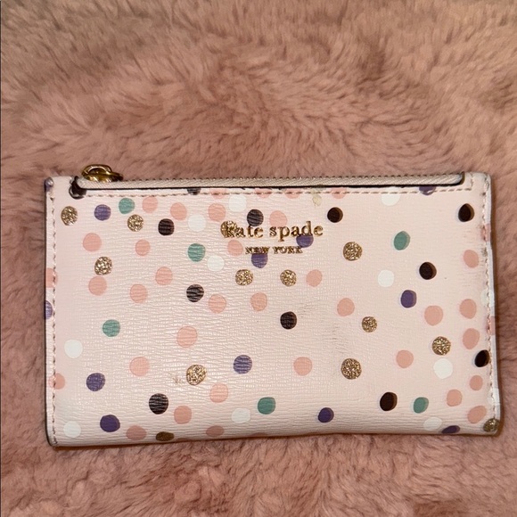 kate spade Handbags - Kate Spade Polka Dot Wallet
